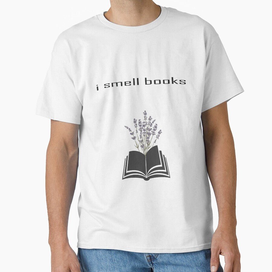 I smell books / book lover t shirt by indroo