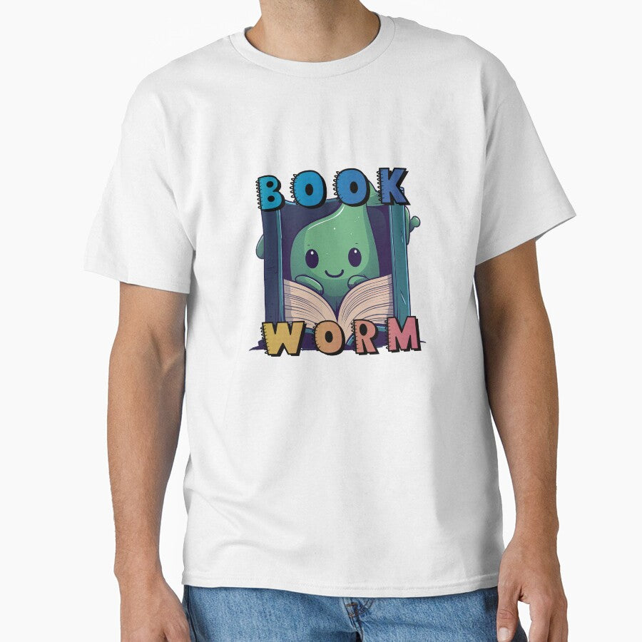 Book Worm: Adorable Reading Lover / Book Lover by Bug & Brush