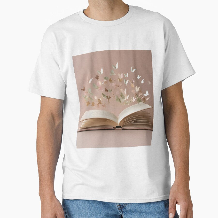 Cozy book filled with paper butterflies by Wildflowerinc