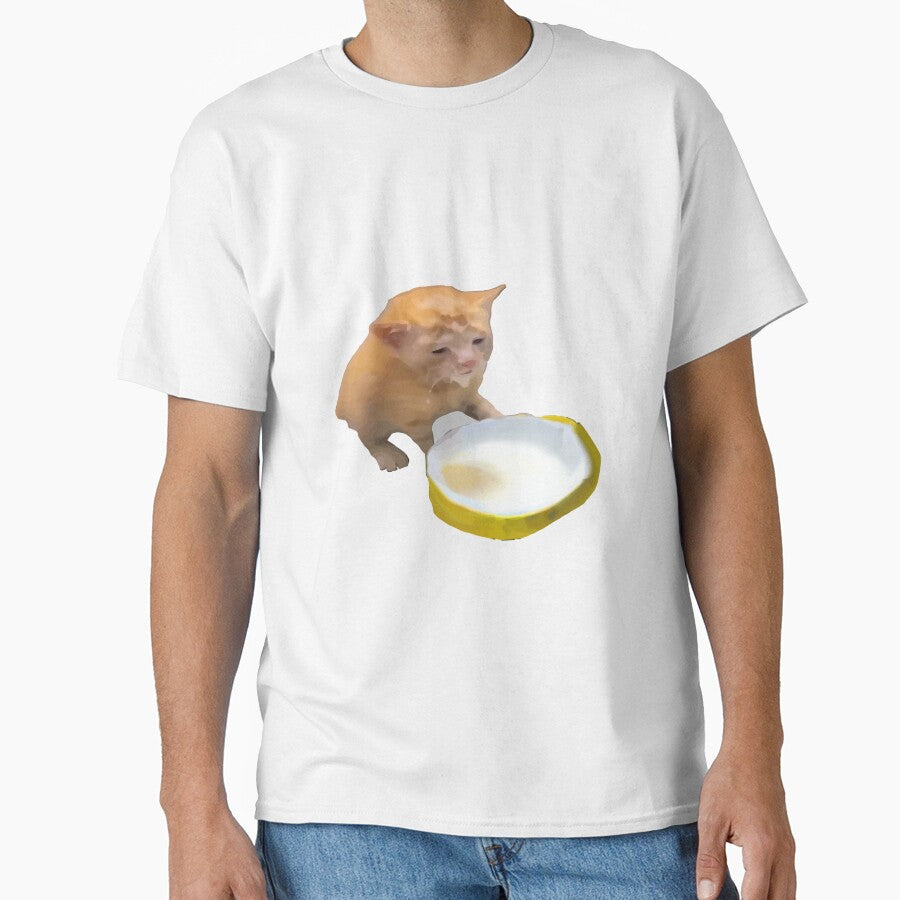 Milk Face Cat Meme (Cursed Milk Cat) by IcePools