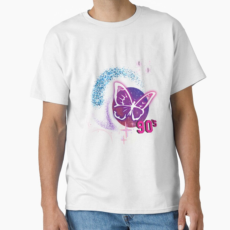 90s Butterfly Aesthetic Retro Y2K Butterfly Vintage 90s Style Cute Butterfly Graphic by Aura Design