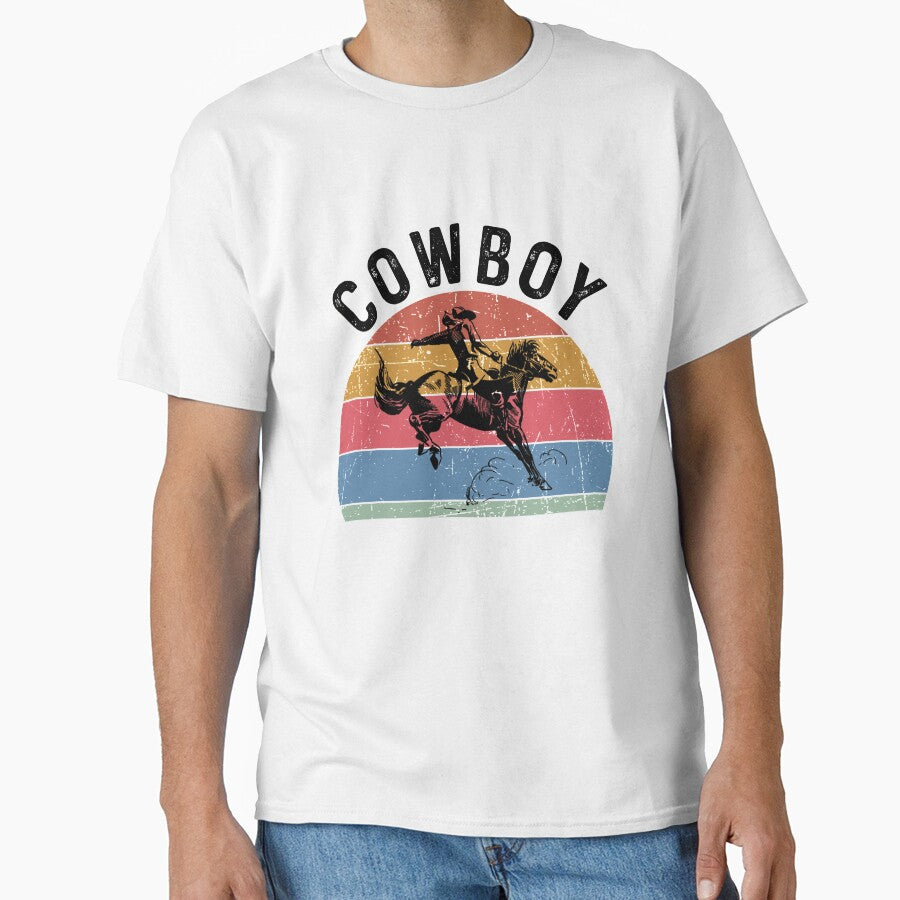 Cowboy Riding Horse -  Funny Best Gift Idea Cowboy Country by NDTStore