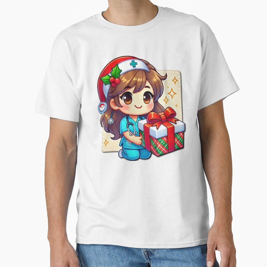 Kawaii Christmas Nurse - Santa's Little Helper by HopeLoom