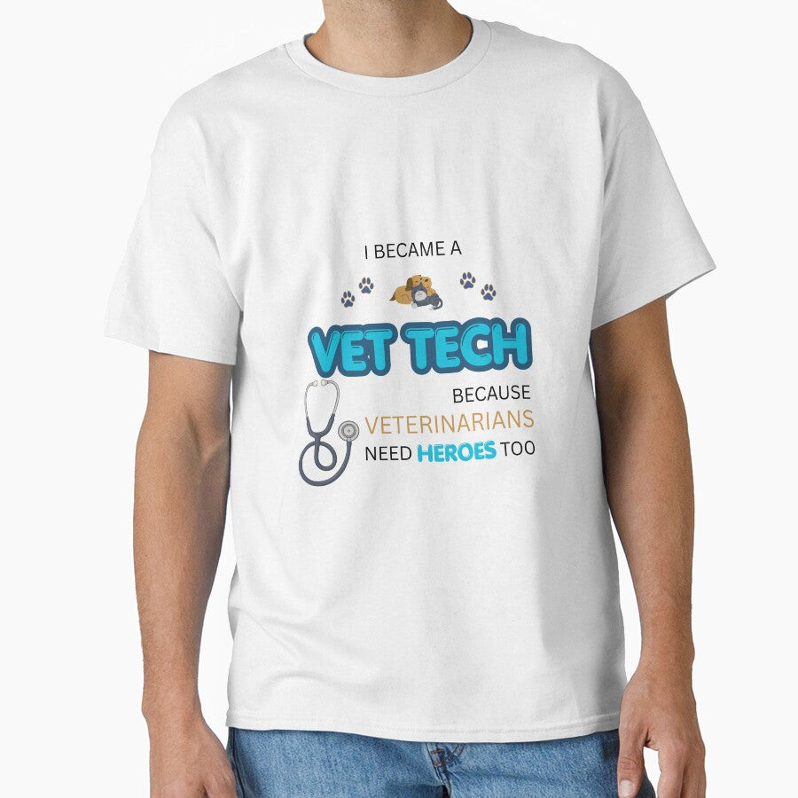 Vet Techs are Heroes by VetTechVibes