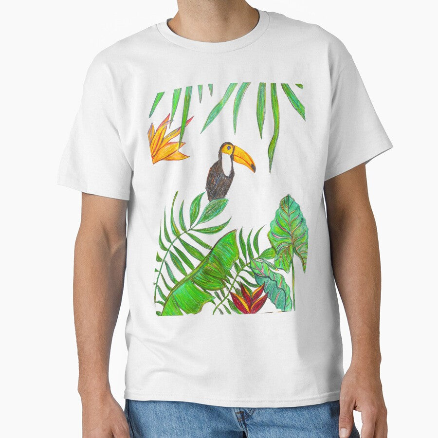 Tropical leaves and flowers by CanDo20