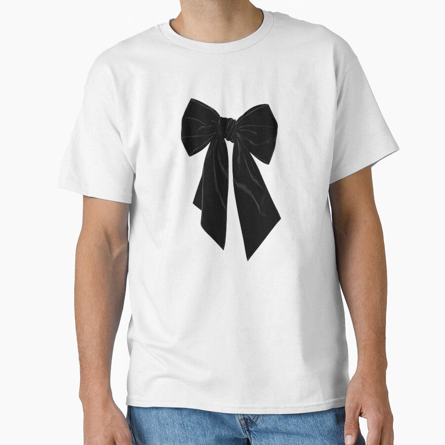Black Velvet Bow Dark Feminine Aesthetic by jianina-alondra