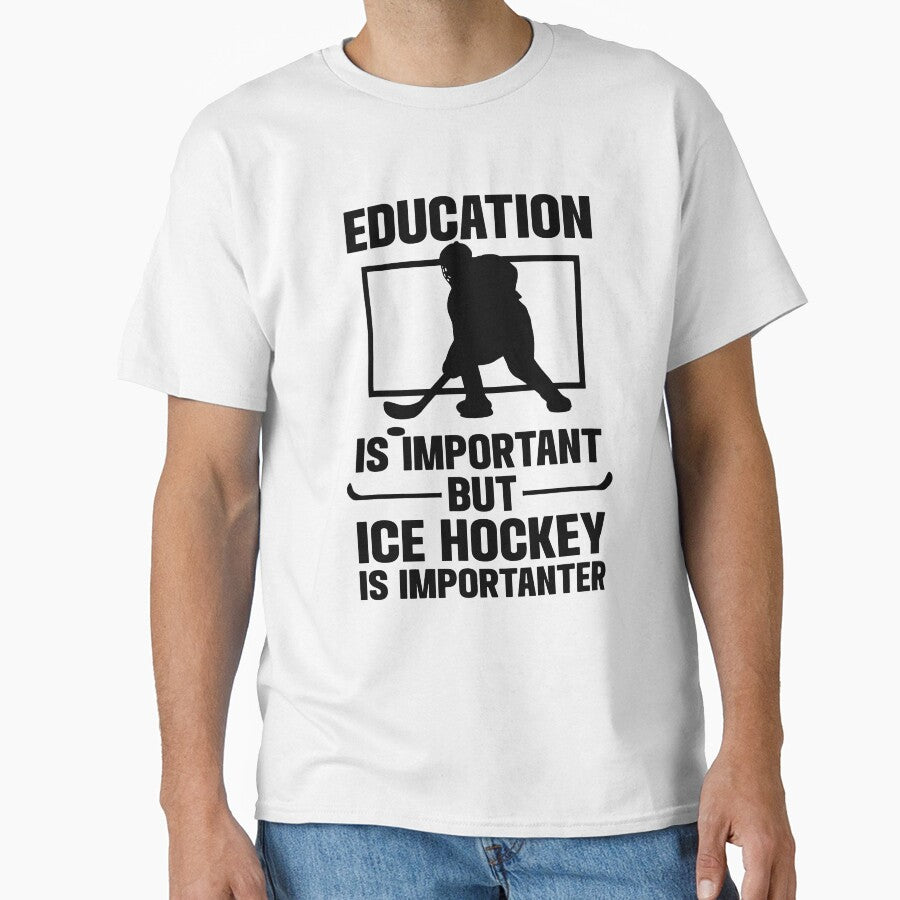 education is important but ice hockey is importanter by PERsonalthreads