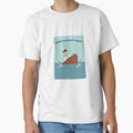 Funny Cruise T-Shirt - Book Your Next Cruise With Us Shark Design by RareVisuals