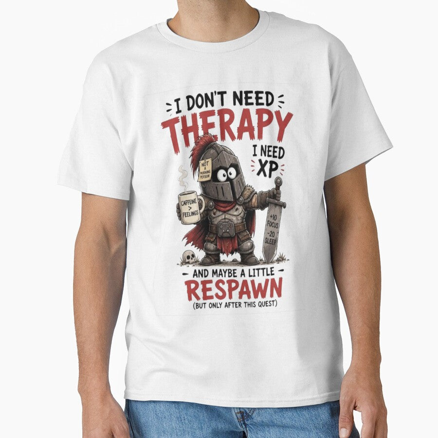 Funny Medieval Knight Gaming Design by StreetWave01