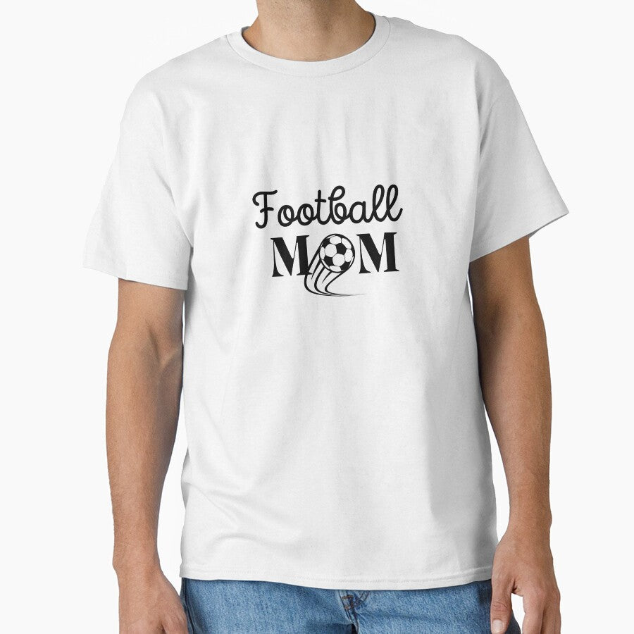 FOOTBALL MOM T SHIRTS by gujjarecommerce
