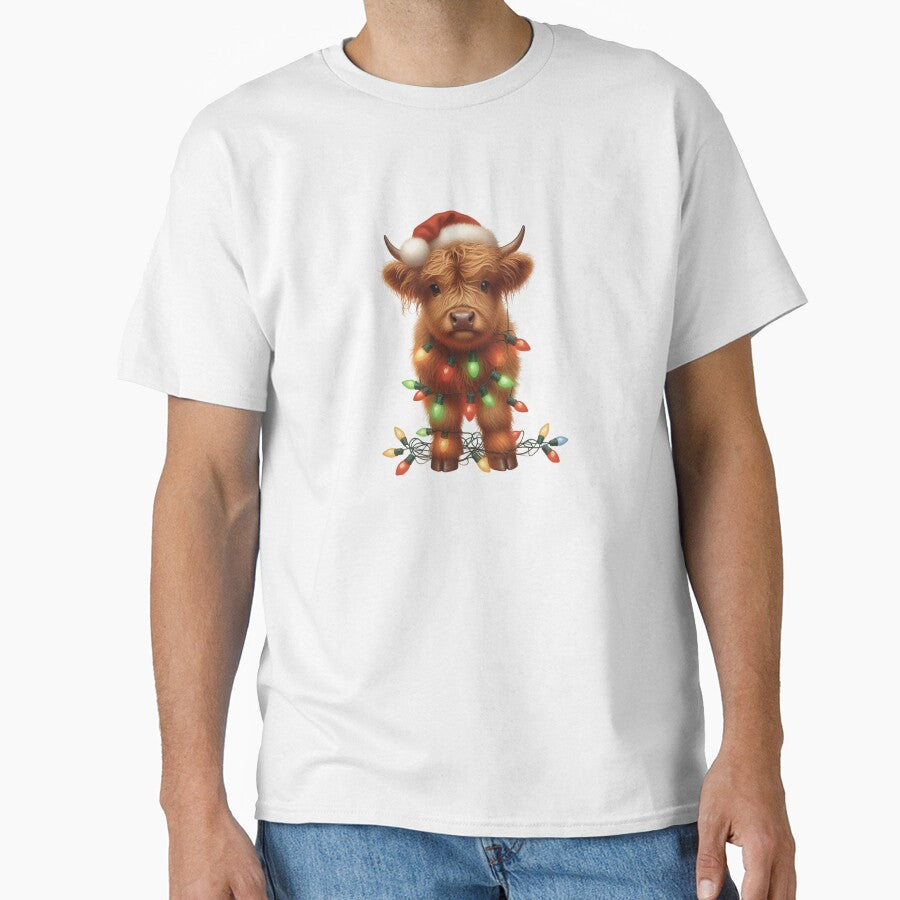 Christmas Scottish Highland Cow by TheAnimalZ00