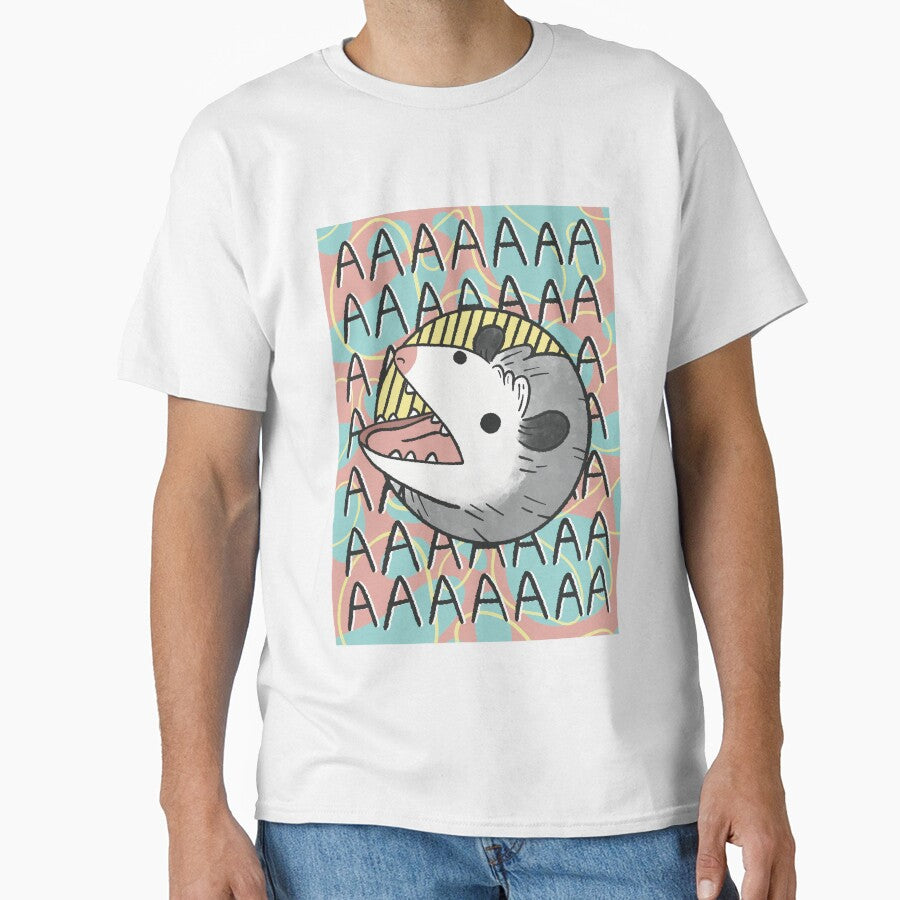 Opossum Screm by stephaniedraws