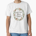 One More Chapter Book Lover Funny Reading Quote Bookworm Bibliophile Design by KhadijaBatool38
