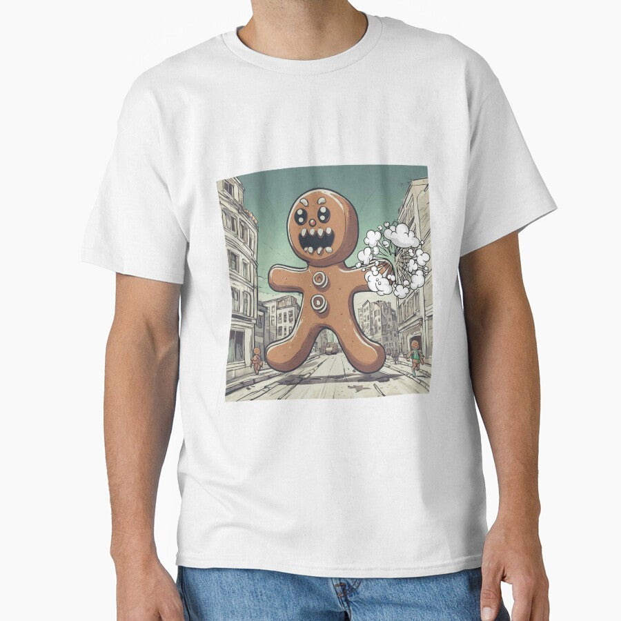 Angry Gingerbread Man Funny Christmas by CyberArtistOne