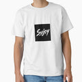 Sujoy Name Typography T-Shirt | Bold Brush Style Custom Name Design | Aesthetic Signature Art by Ishratparween11