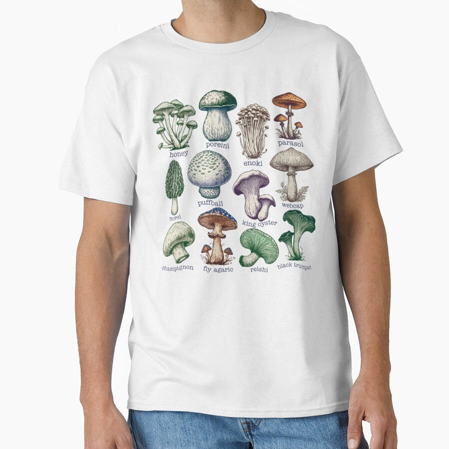 Vintage Mushroom, Nature Lover, Mushroom Collector, Gardener, Cottage Core Aesthetic, Gift for Mushroom Hobies by DesignDenDo ⭐⭐⭐⭐⭐