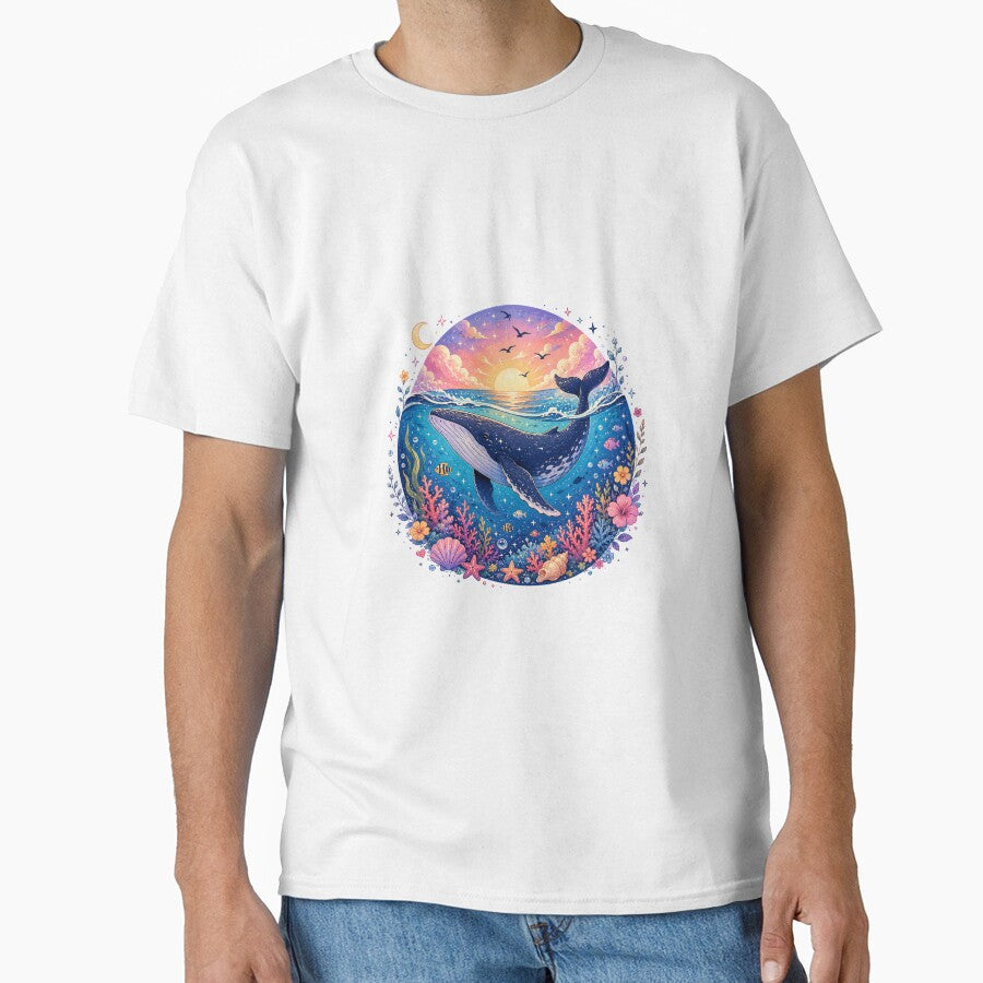 Whale of the Deep by ColorNest Designs