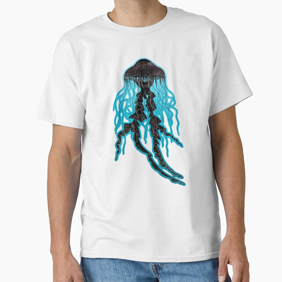 Jellyfish (blue) by Autumn Dillabough