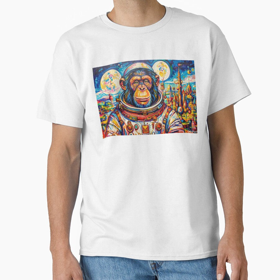 STEAMPUNK ASTRONAUT-CHIMPANZEE by truthtopower Unisex