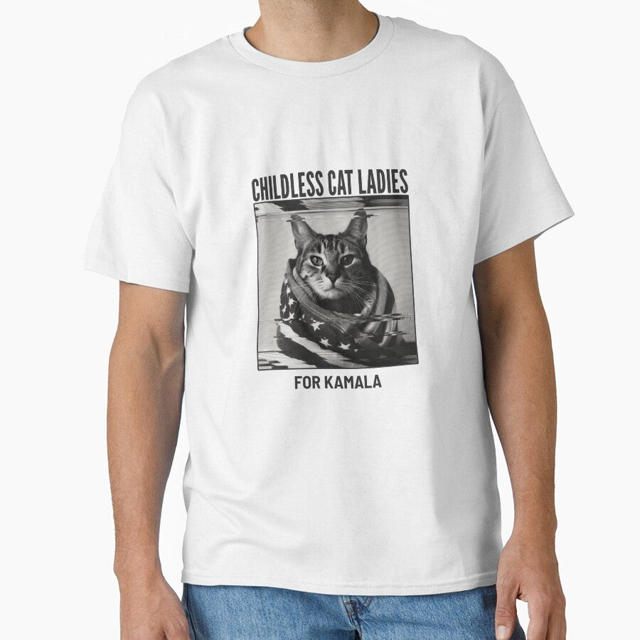 Childless Cat Ladies For Kamala by LunabelleTees