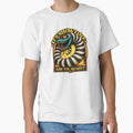 It's Showtime Snake Design, Creepy Striped Serpent, Gothic Halloween Monster, Vintage Horror Graphic Tee by Bigohobi