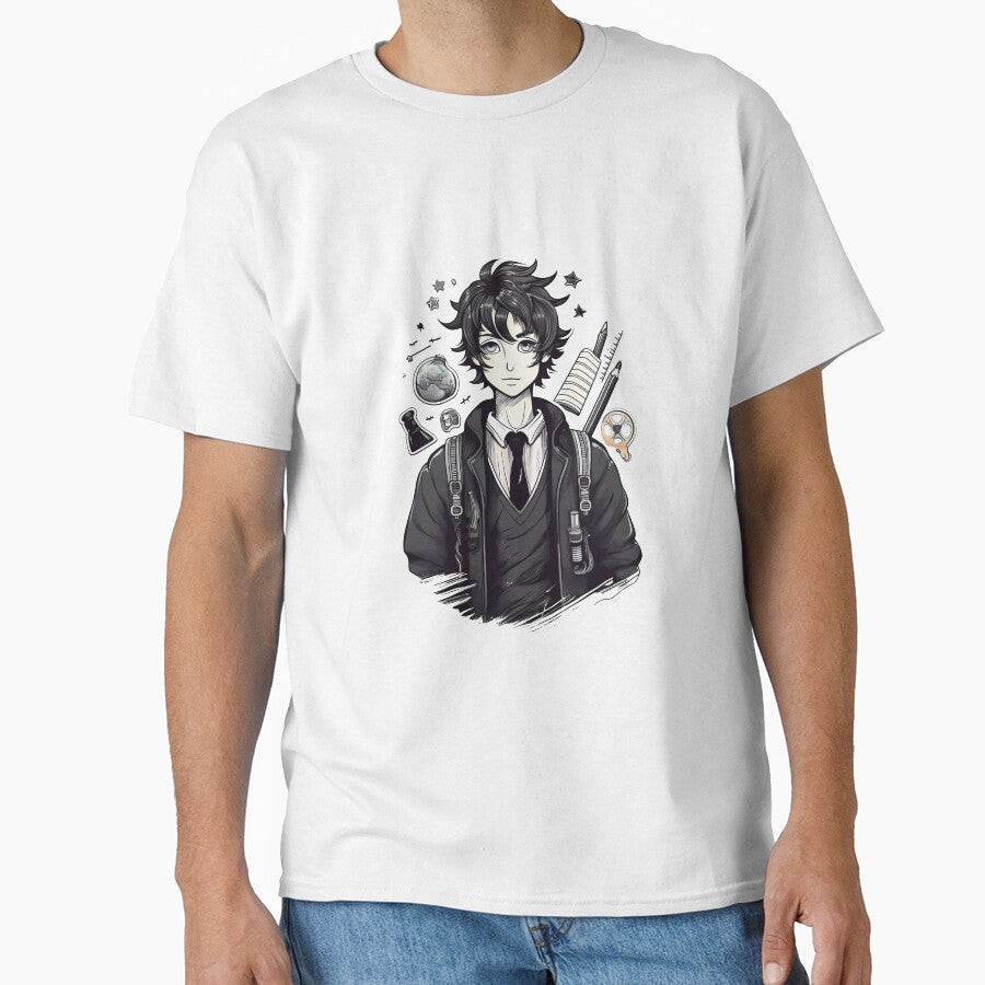 Grey Anime | Arts and Science | Dark Academia Collection by monkeybusiness.pt