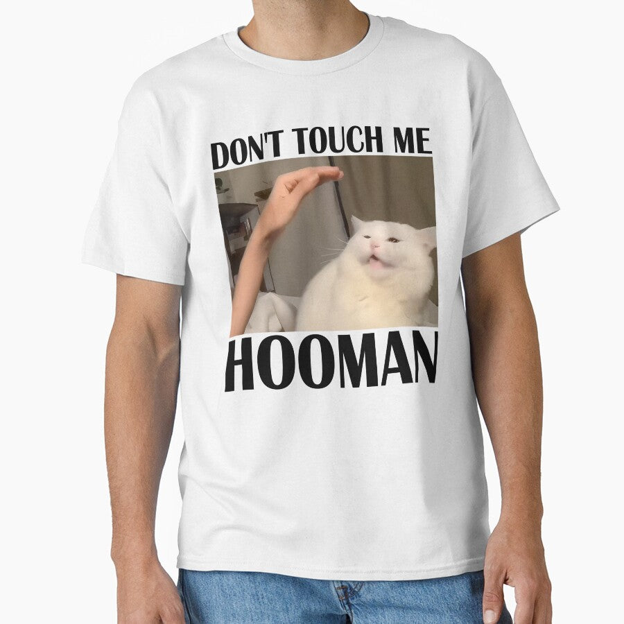 Funny Dont Touch Me Cat Meme by RebeccaLittlee