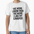 More I Know Men Funny Cavapoo Dog Mom by kamrankhan