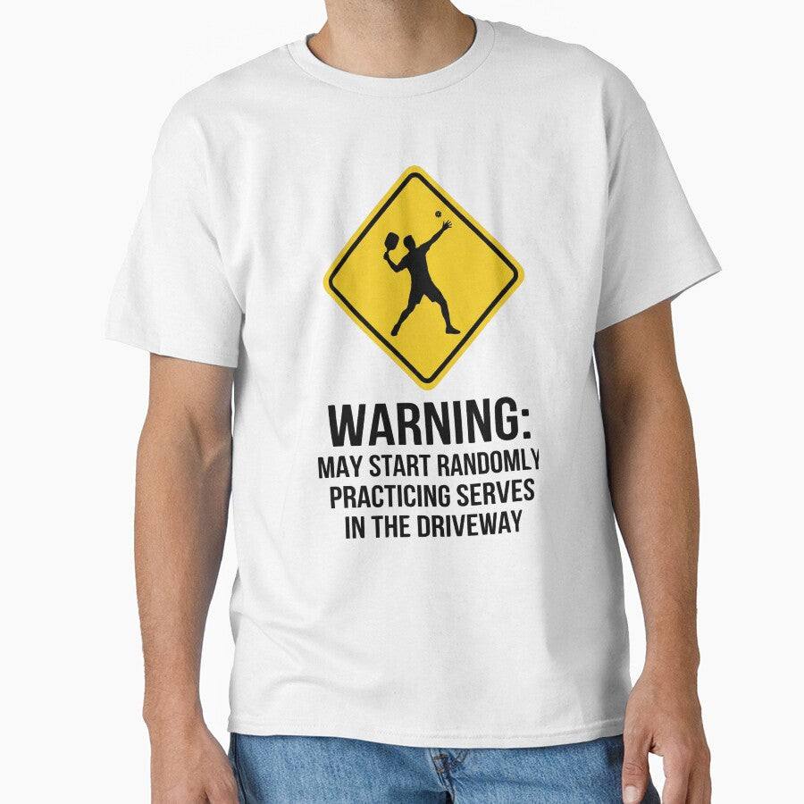 May start randomly practicing serves in the driveway -Pickleball by SocialStaticz