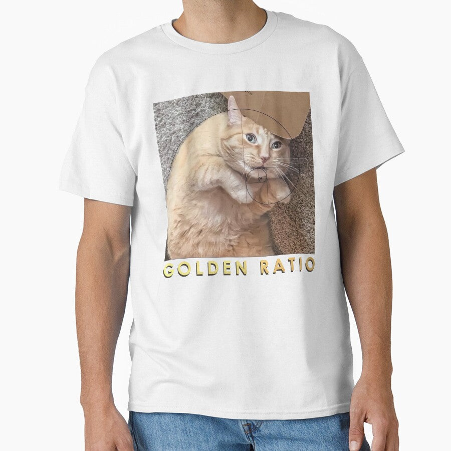 Funny Golden Ratio Cat by RebeccaLittlee