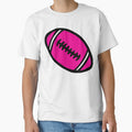 Pink Coquette Football, Football Mom, Sports Mom Gift, Gameday, Football Gift, Football Bow by DesignDenDo ⭐⭐⭐⭐⭐