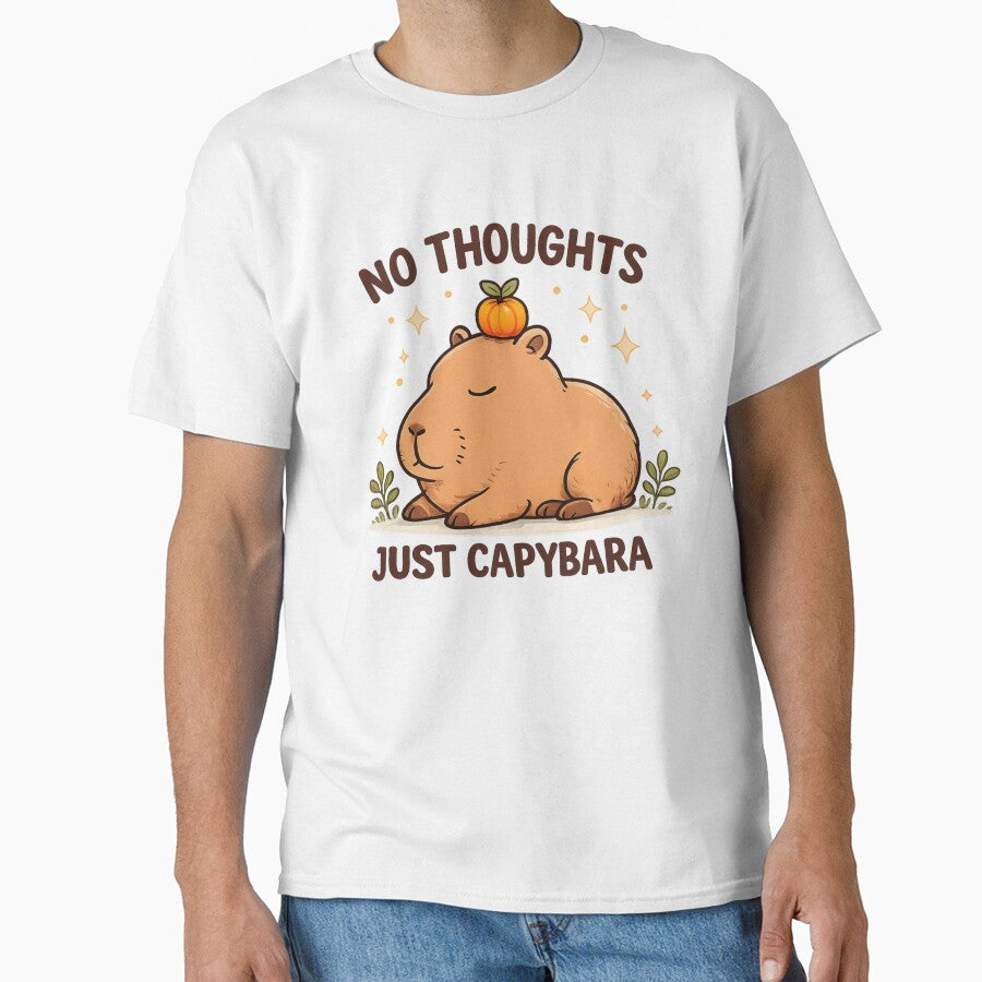 Cute Pumpkin Capybara Design by StyleBloomes