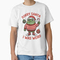 Sorry Santa I Was Weird  Funny Christmas Frog Weird Christmas by VladoZork
