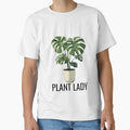 Plant Lady Potted Plant T-Shirt by Holub Art Studio & design