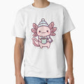 Axolotl Beanie Hot Chocolate Cute Kawaii by DofinaSur