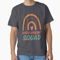 Dental Hygienist Squad Rainbow Quote Gift Idea For Men and Womens - Funny Dental Hygienist by Mmmm3344