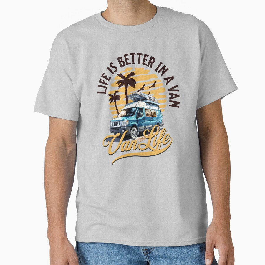 Life is Better in a Van by edesignprints