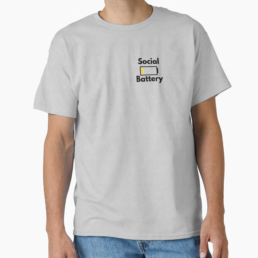 Social Battery in Power Saver Mode by Cat00Tome
