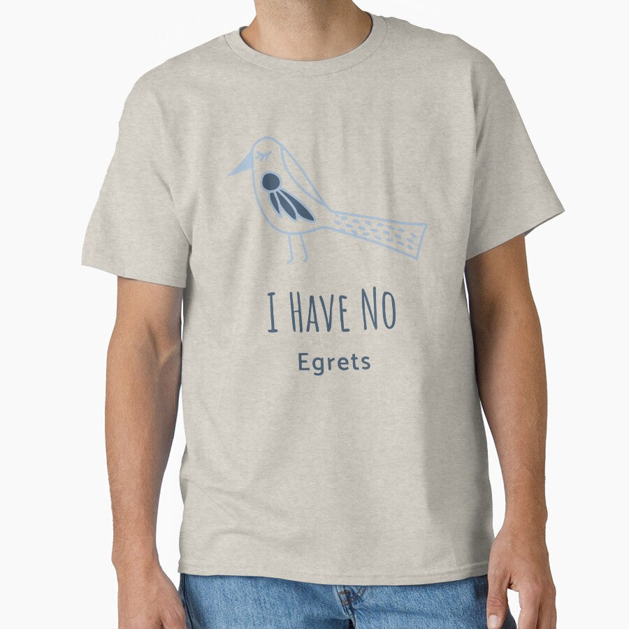 I Have No Egrets Funny Bird Watching Women by Jane Pierce Art