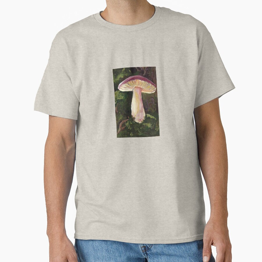 Cottagecore Mushroom Acrylic Painting | Cute Cottage Home Decor by JoyfulStarArt