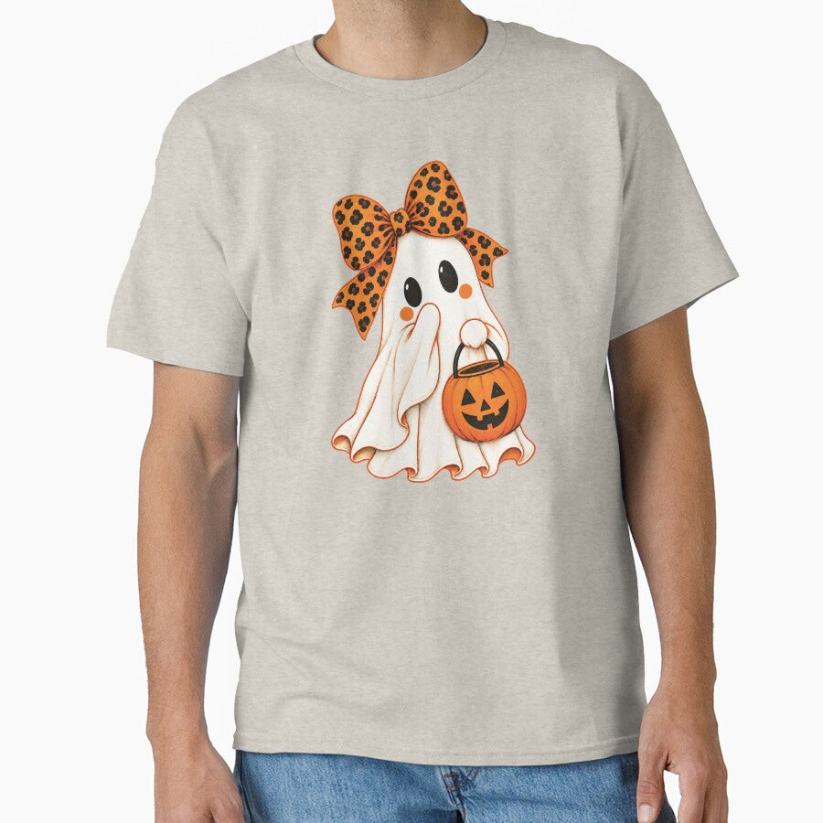 Preppy Halloween Ghost, Spooky Season, Cute Ghost Boo by KodiakMillyy