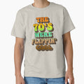 The 70's Were Flippin' Cool, Ombre Pastel Retro Style Design by TrulyEpoque