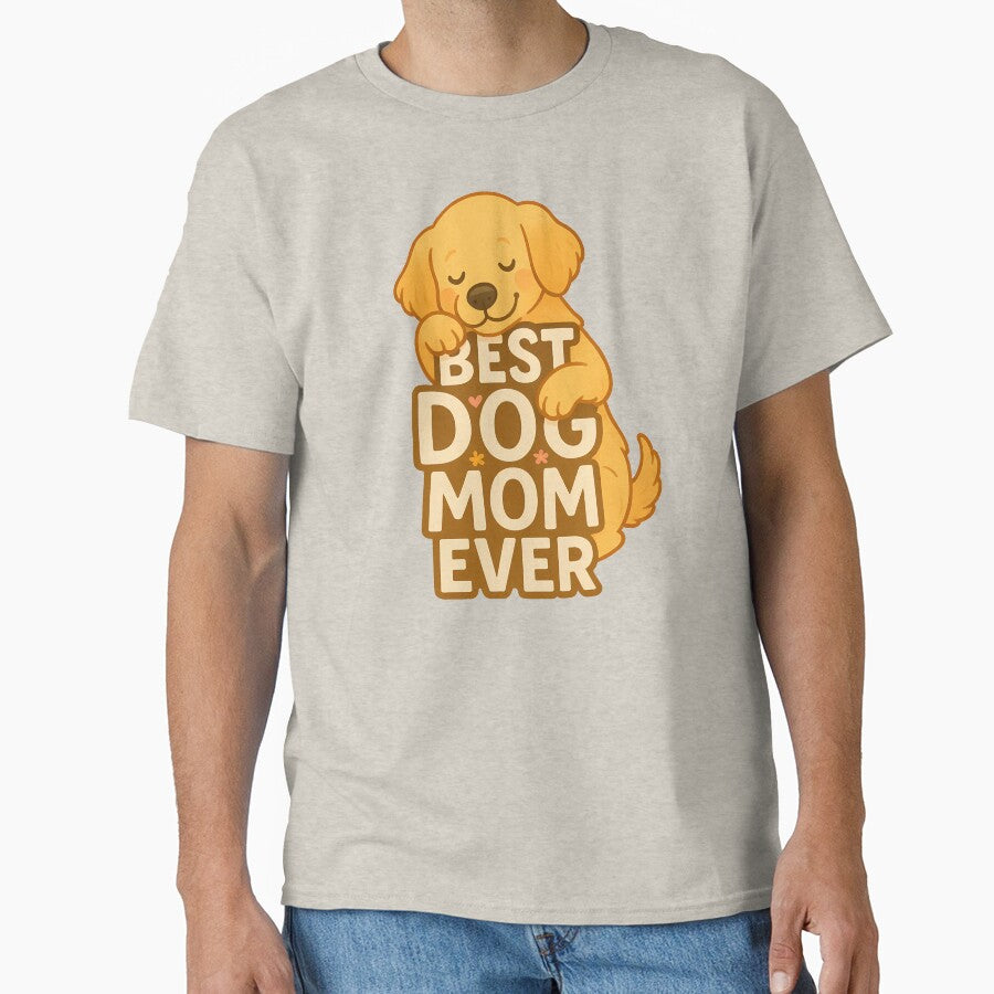 Best Dog Mom Ever – Cute Dog Lover Mother's Day Gift by stylishdzign