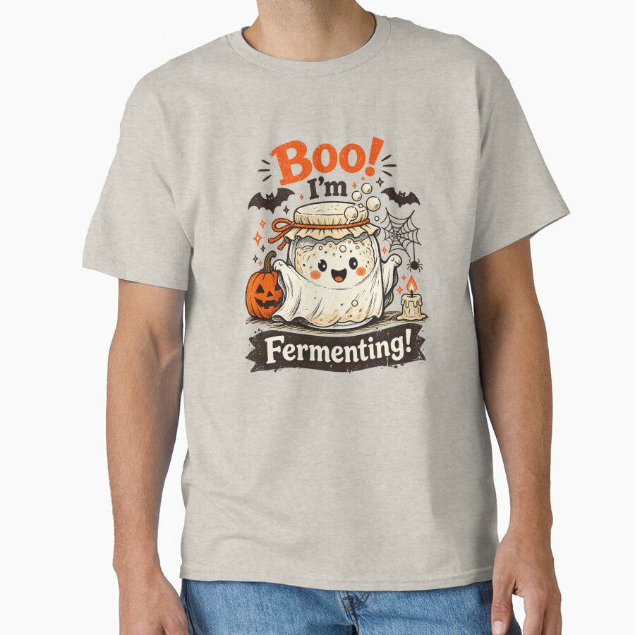 Boo I’m Fermenting | Funny Sourdough Halloween by azule1