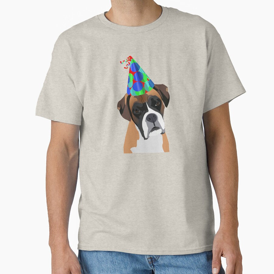 Birthday Boxer Dog by KCPetPortraits