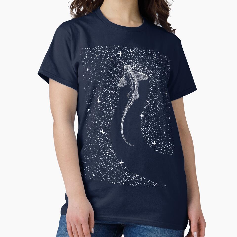Leopard Shark in Cosmos by AlirizaCAKIR Unisex