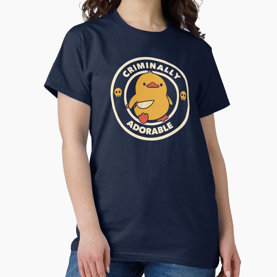 Criminally Adorable Funny Duck by Tobe Fonseca by Tobe Fonseca®