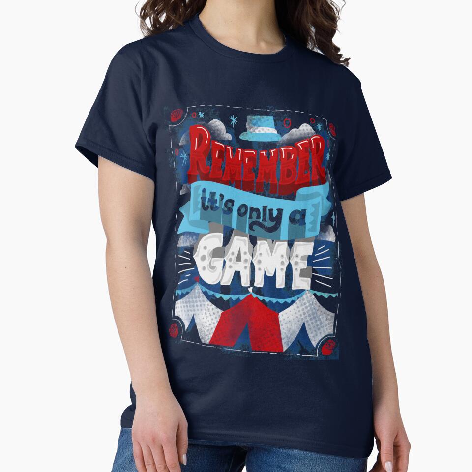 Remember It’s Only A Game Caraval Print by abbymalagaART