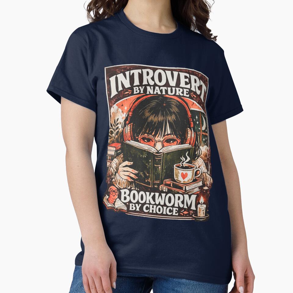 Introvert by Nature Bookworm by Choice by Noirvasca