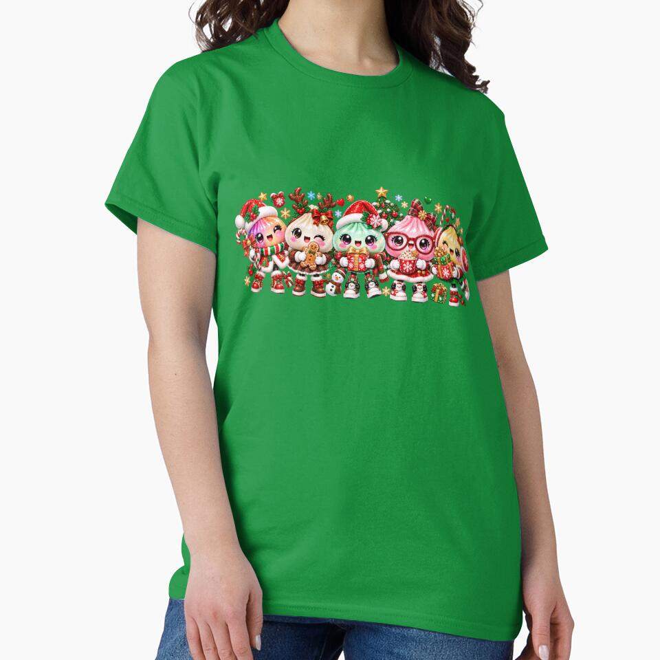 Cute Kawaii Christmas Dumpling by Muse Merch